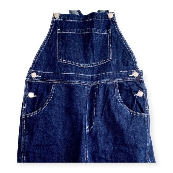 WE WORE WHAT Basic Denim Overalls, size M, New with tag - Picture 8 of 16